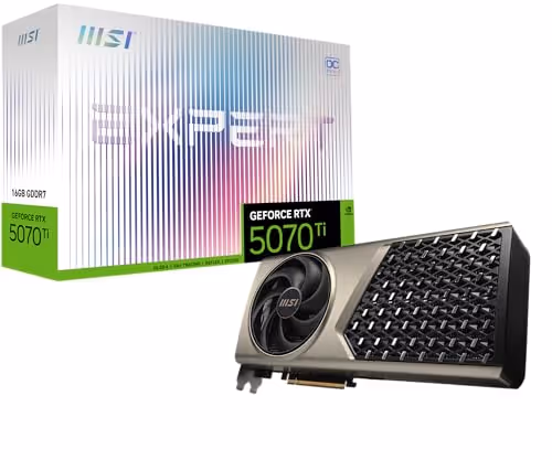 MSI GeForce RTX 5070 Ti 16G EXPERT OC 16GB GDDR7
