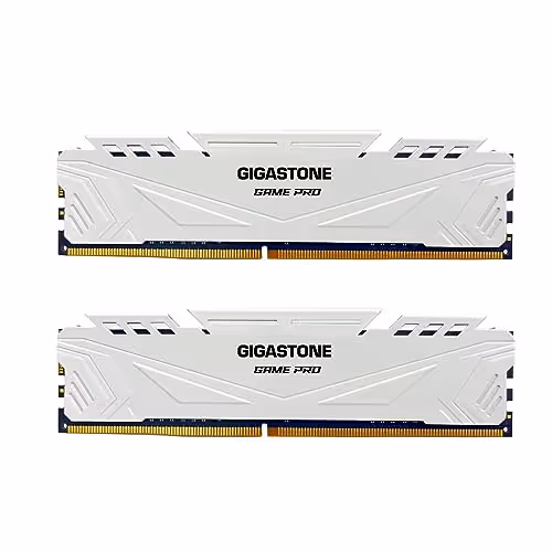 GIGASTONE Game PRO 16GB Kit (2x8GB) DDR4 3600MHz White CL18