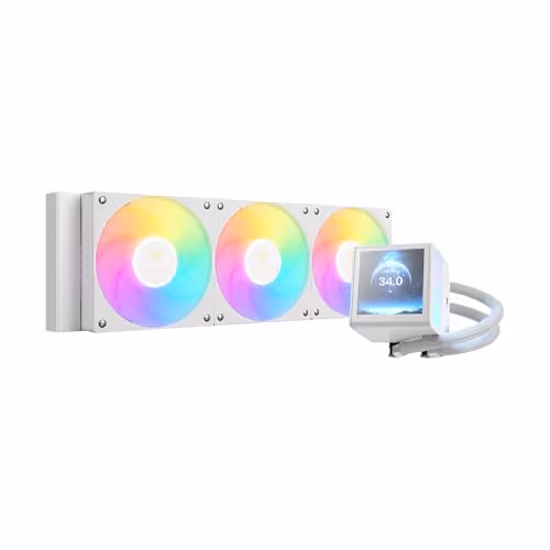 GAMDIAS CHIONE P5 Water 360mm 81.81 CFM White
