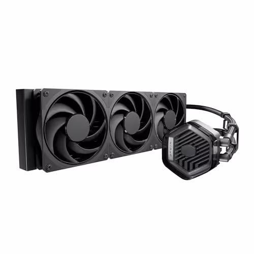 Cooler Master MasterLiquid 360 ATMOS Stealth Water 360mm 75.2 CFM Black