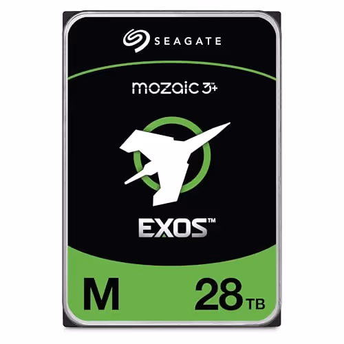 Seagate Exos M 28TB HDD 7200RPM 3.5" SATA 6.0 Gb/s Internal