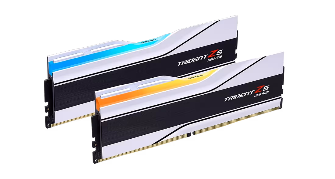 G.Skill Trident Z5 Neo RGB Matte White DDR5-6000 CL26 96GB (2x48GB)