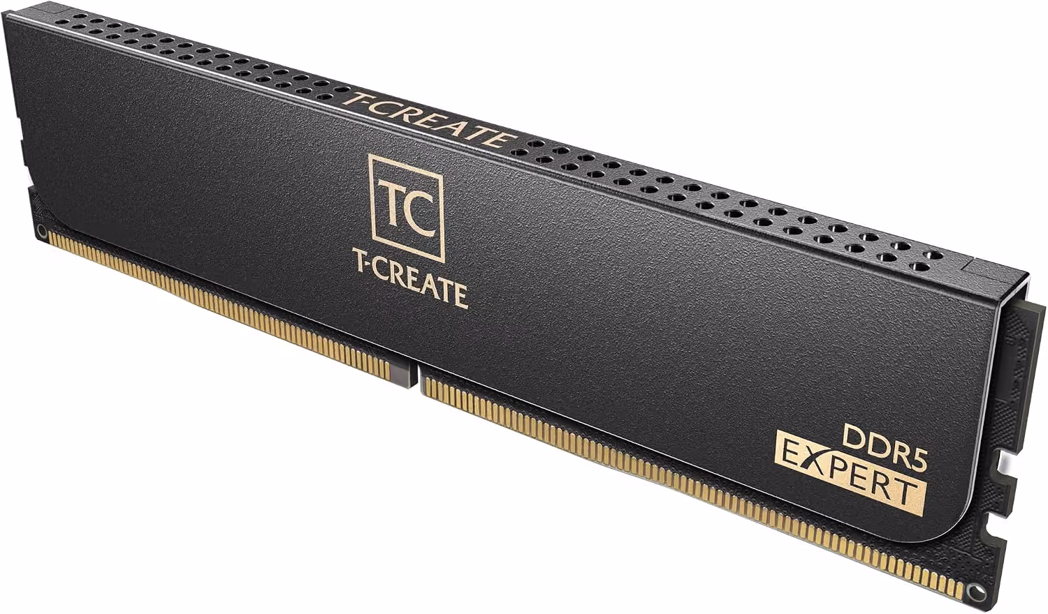TEAMGROUP T-Create Expert 128GB (2x64GB) DDR5-6400 CL42 Black / Gold