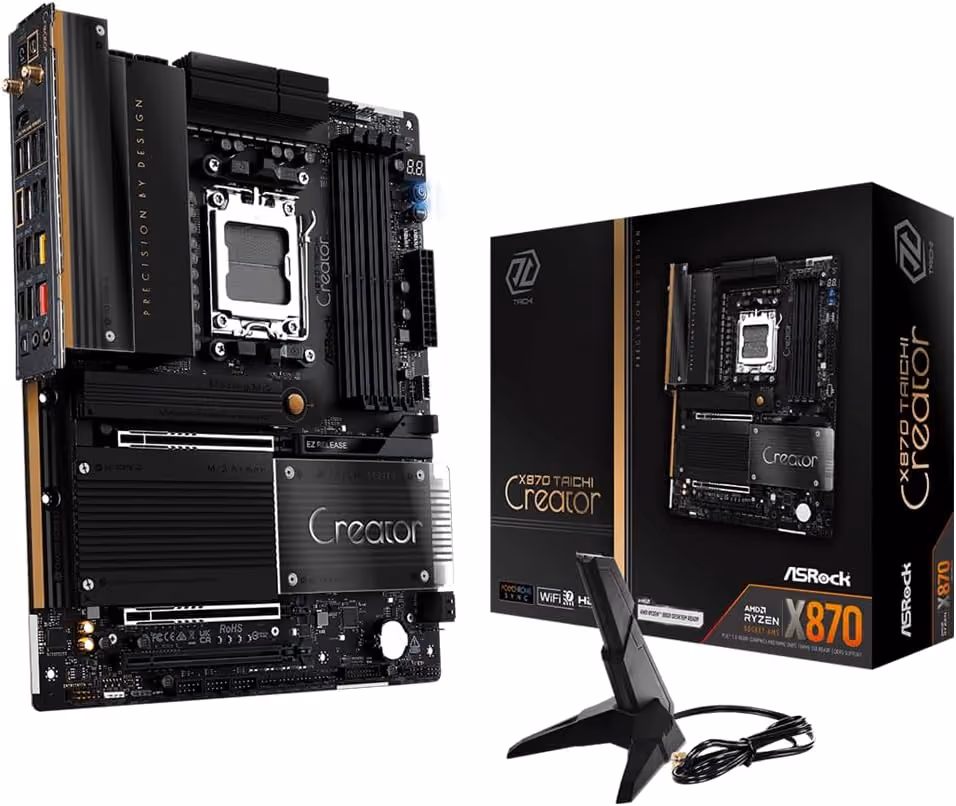 ASRock X870 Taichi Creator AM5 DDR5 ATX
