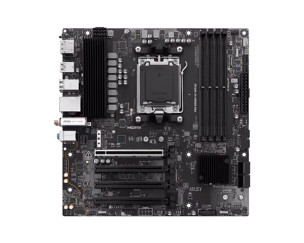 MSI B850 PRO B850M-VC WIFI6E AM5 DDR5 Micro ATX