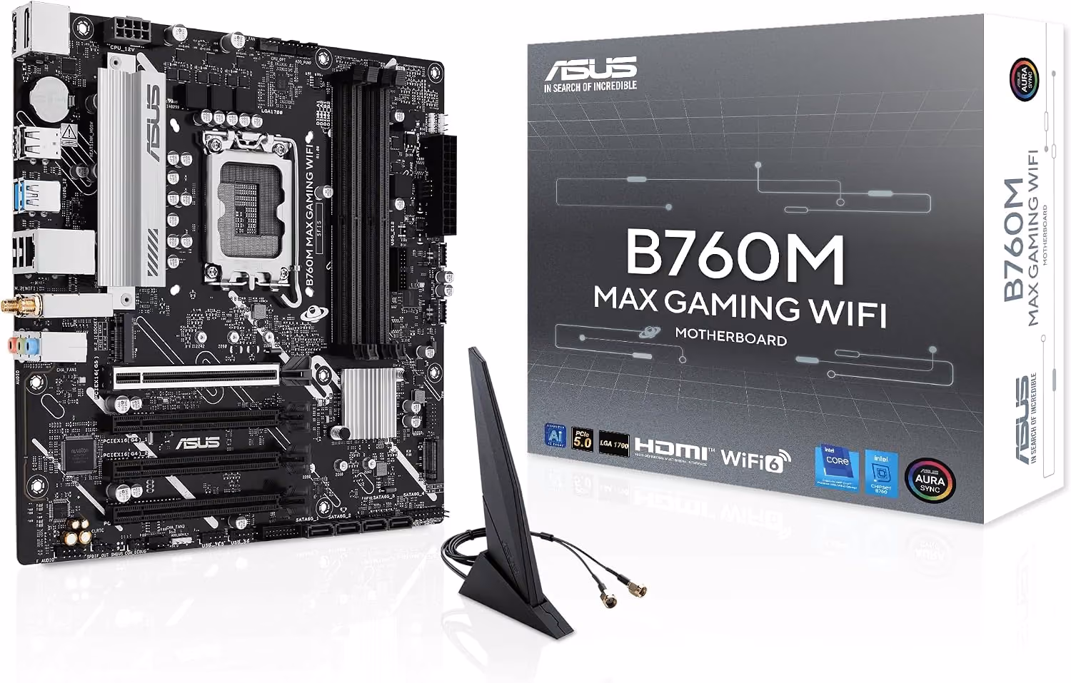 ASUS B760M MAX GAMING WIFI