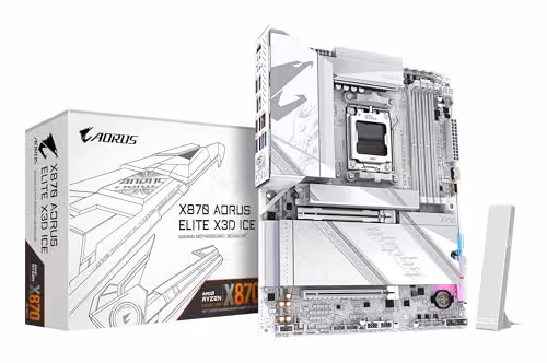 Gigabyte X870 AORUS ELITE X3D ICE ATX AM5 DDR5 ATX