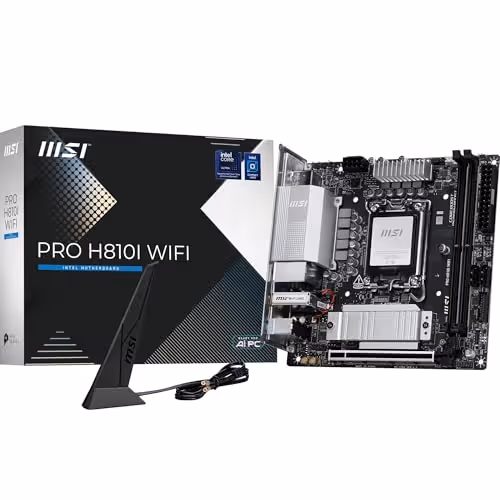 MSI H810 PRO H810I WIFI LGA1851 DDR5 Mini ITX