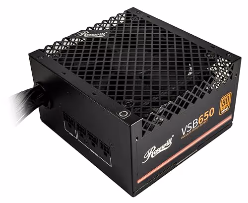 Rosewill VSB Black 650W Semi-Modular 80+ Bronze Certified ATX