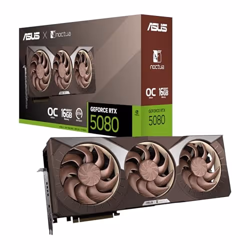 ASUS Noctua OC Edition GeForce RTX 5080 16GB GDDR7
