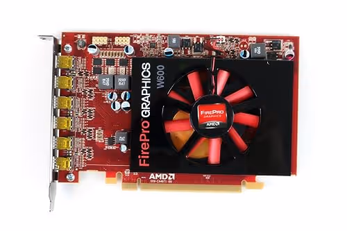 ATI FirePro W600 FirePro W600 2GB GDDR5 Black / Red