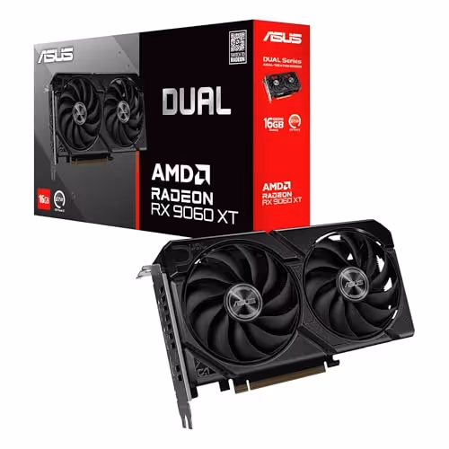 ASUS Dual Radeon RX 9060 XT 16GB GDDR6