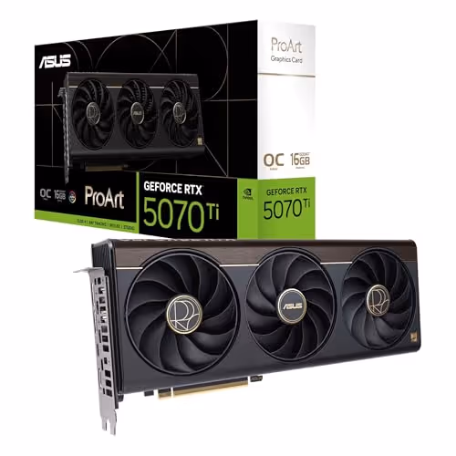 ASUS ProArt GeForce RTX 5070 Ti OC Edition 16GB GDDR7