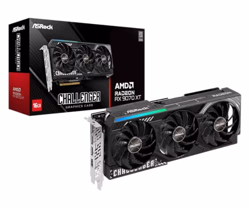 ASRock AMD Radeon RX 9070 XT Challenger 16GB