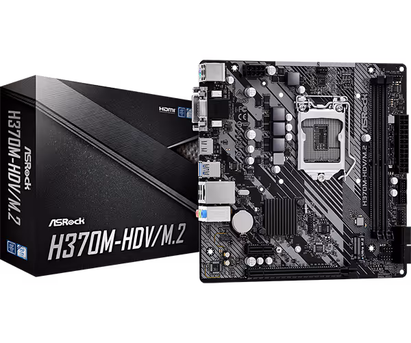 ASROCK H370M-HDV/M.2 LGA1151 DDR4 MICRO-ATX