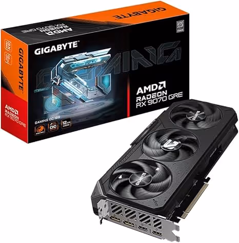 Gigabyte GAMING OC Radeon RX 9070 GRE 12GB GDDR6