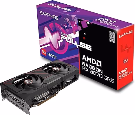 Sapphire PULSE Radeon RX 9070 GRE OC 12GB GDDR6
