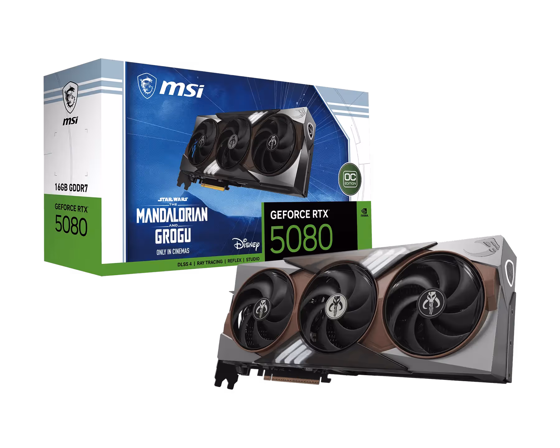MSI GeForce RTX 5080 16G The Mandalorian and Grogu Edition OC