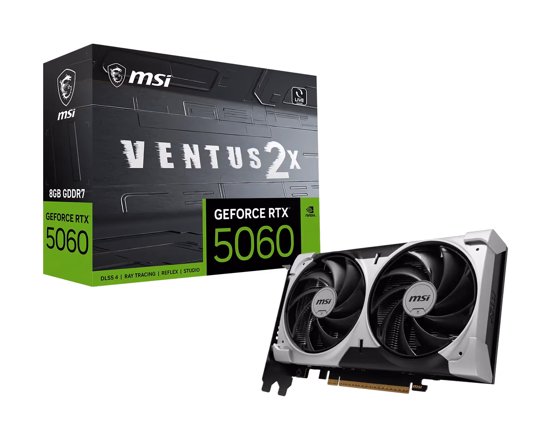 MSI GeForce RTX 5060 8G VENTUS 2X V1