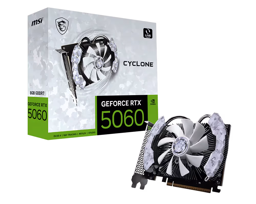 MSI GeForce RTX 5060 8G CYCLONE