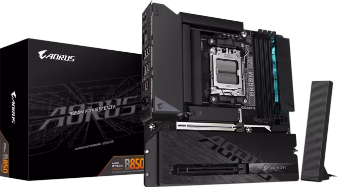GIGABYTE B850M AORUS STEALTH