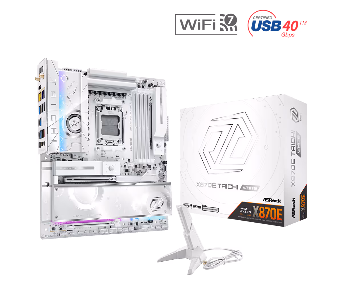 AsRock X870E TAICHI White
