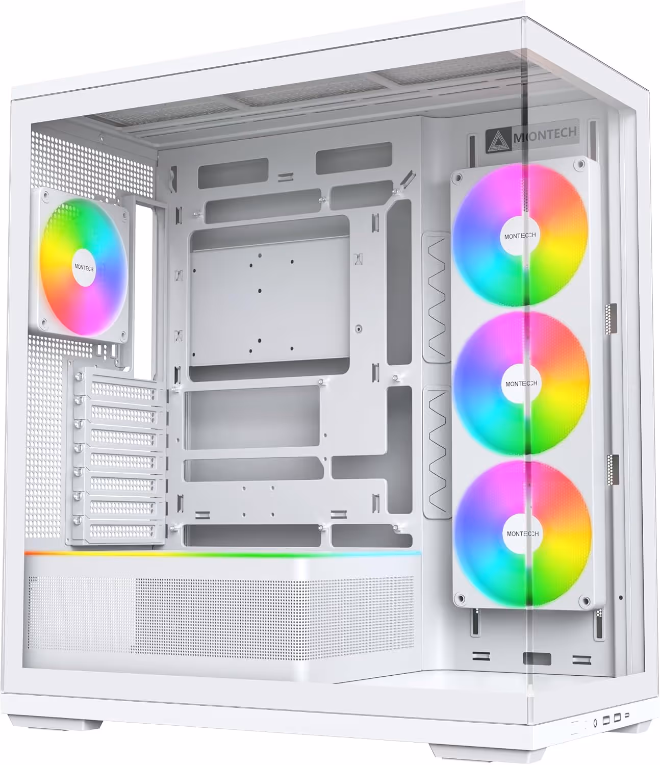 Montech TG3 ATX Mid Tower White