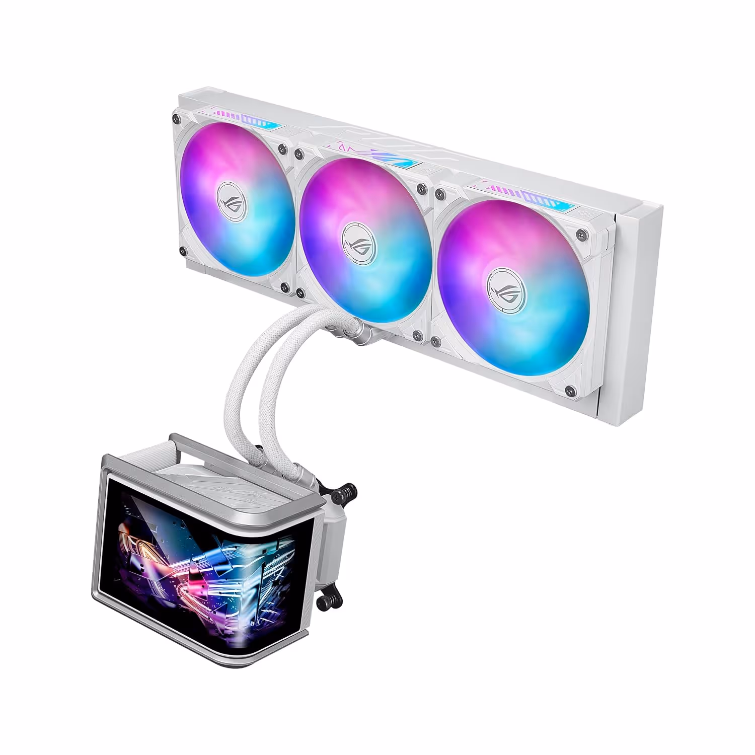 ASUS ROG RYUO IV SLC 360 ARGB White Edition