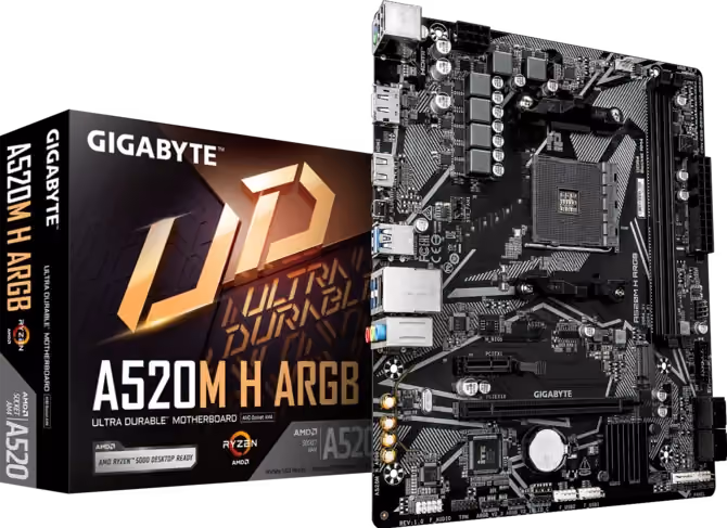 Gigabyte A520M H ARGB